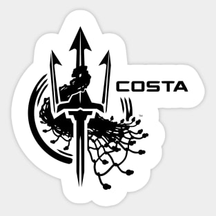 Costa Logo 1 Sticker